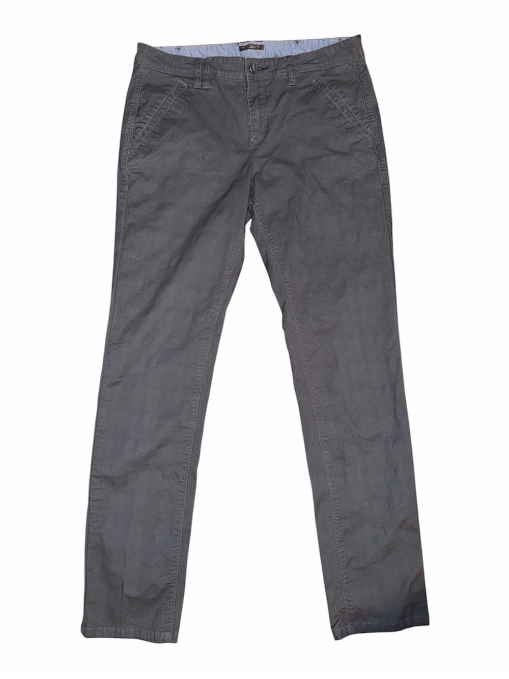Toad&Co Men's Straight Chinos in Charcoal Gray